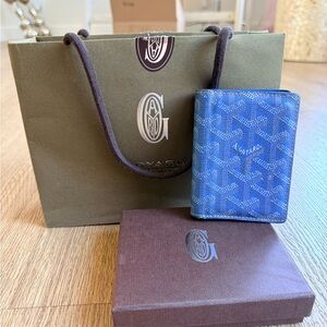 Goyard Saint Pierre Card Wallet (bi-fold style variant)